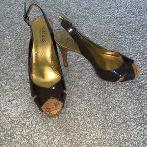 Guess Cork Heels